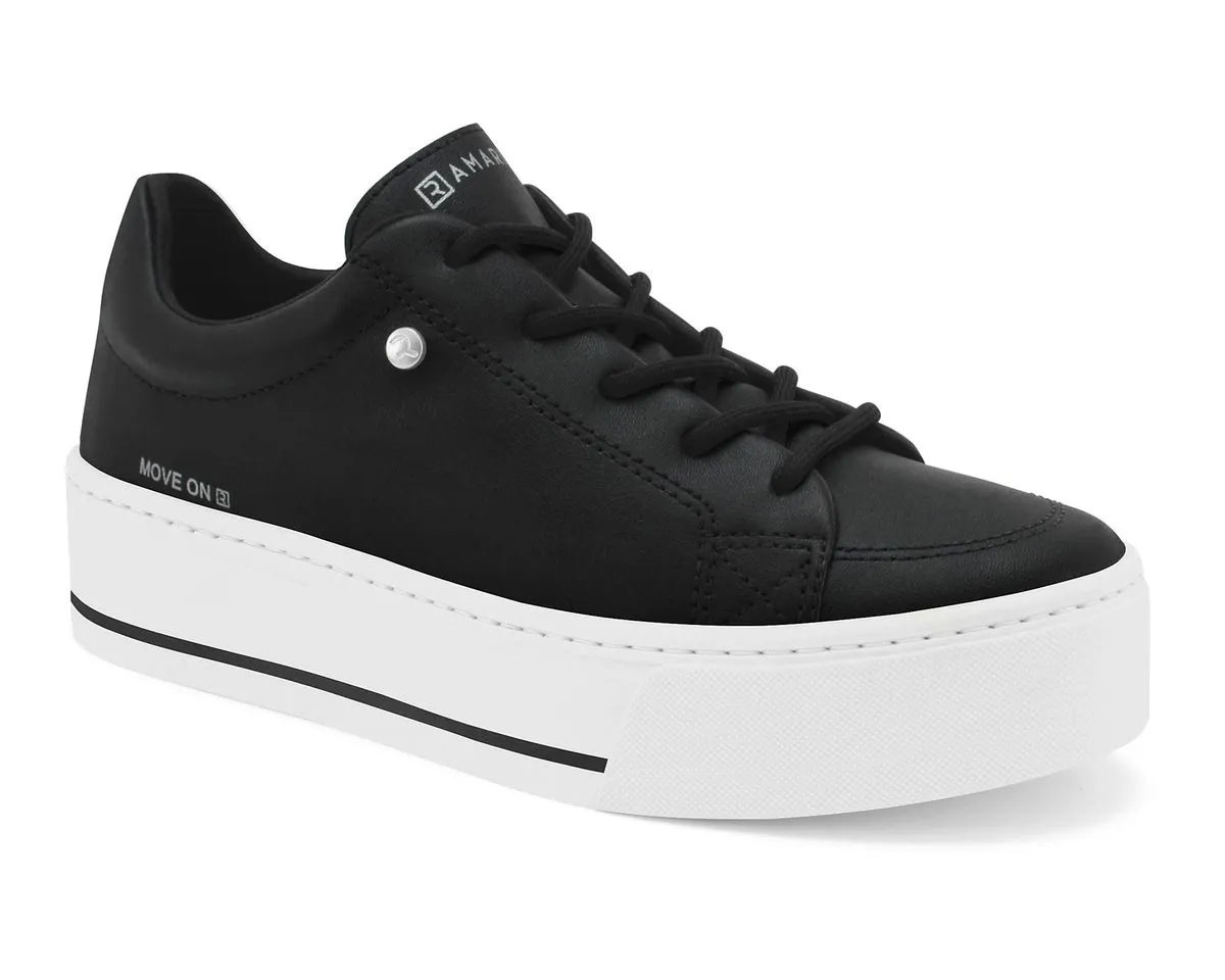 Tênis Ramarim Preto Bicolor 2397223-1