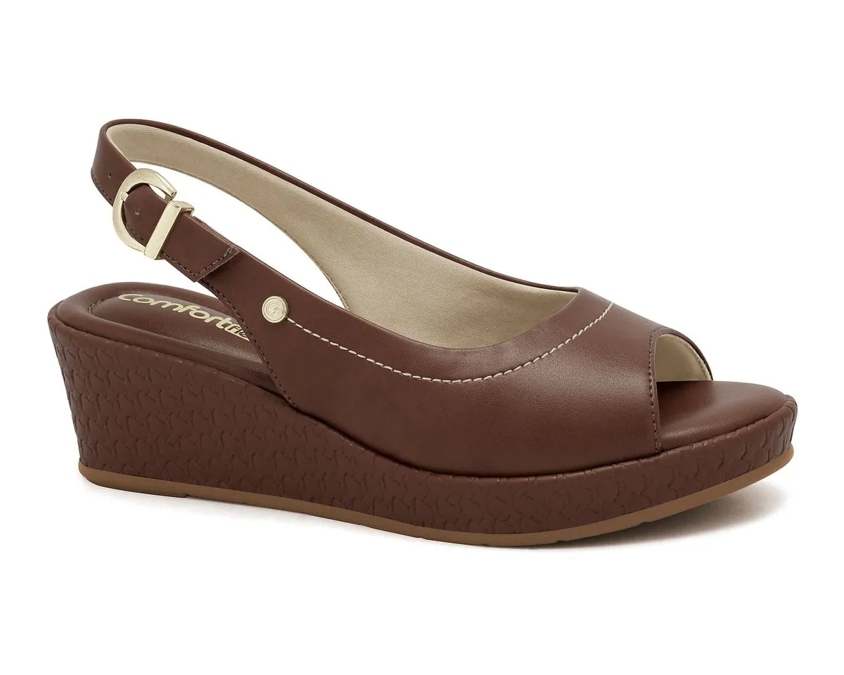 Sandália Anabela Rum Comfortflex 2553405-4