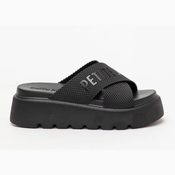 Tamanco Petite Jolie Smash Up Preto PJ7588